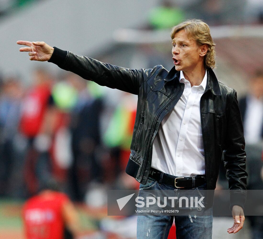 Football. RFPL. Match Lokomotiv - Spartak