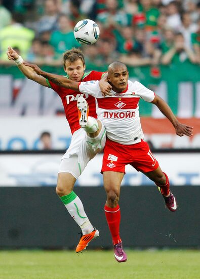 Football. RFPL. Match Lokomotiv - Spartak