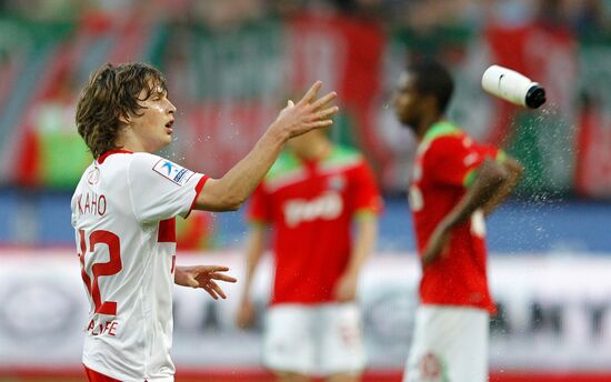 Football. RFPL. Match Lokomotiv - Spartak