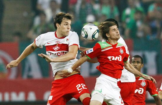 Football. RFPL. Match Lokomotiv - Spartak