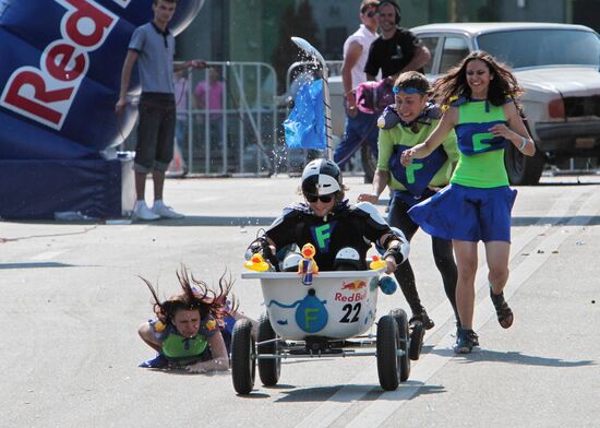 Red Bull tarantas racing in Kiev