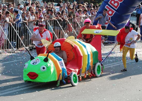 Red Bull tarantas racing in Kiev