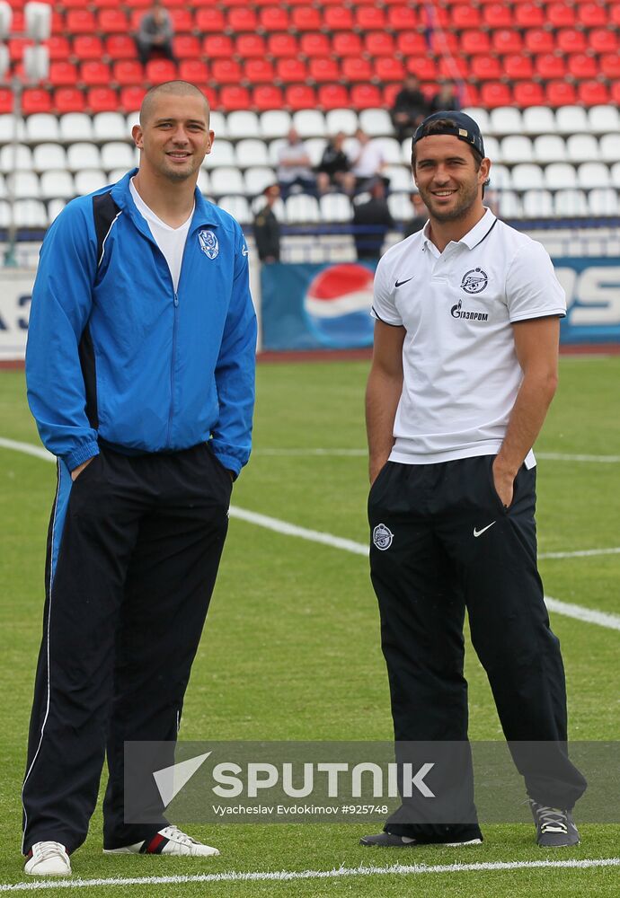 Football. RFPL. Match Volga - Zenit