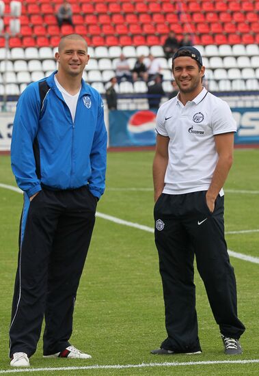 Football. RFPL. Match Volga - Zenit