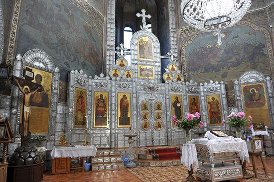 Church of Theotokos the Bursning Bush Icon