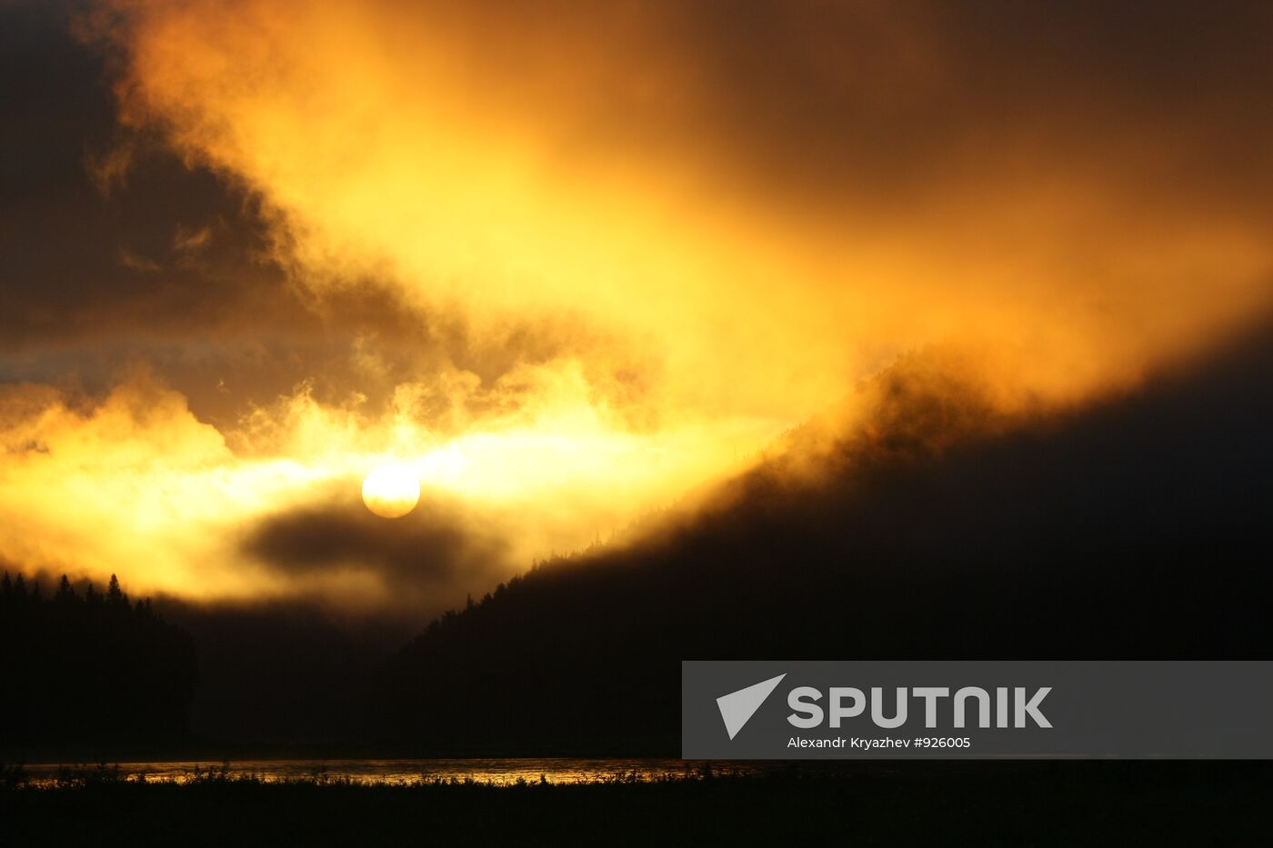 Fighting forest fires in Krasnoyarsk Territory