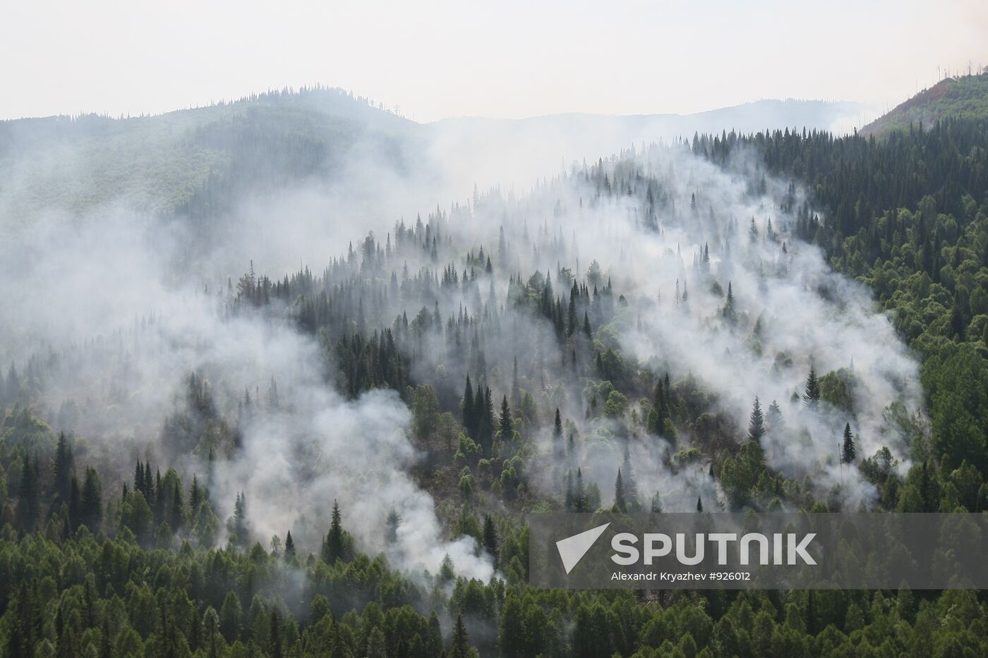 Battling wildfires in Krasnoyarsk Territory