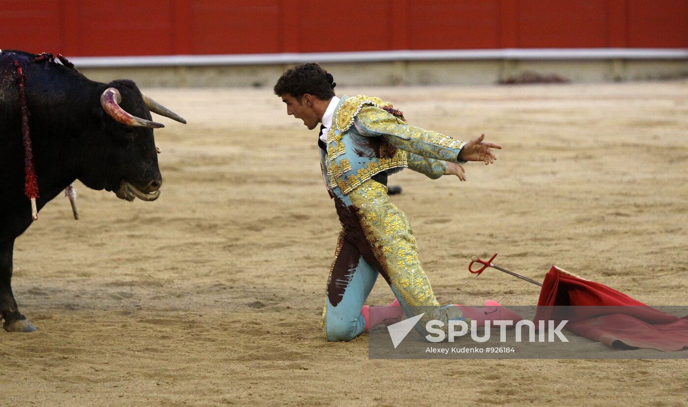 Bullfight in Barcelona