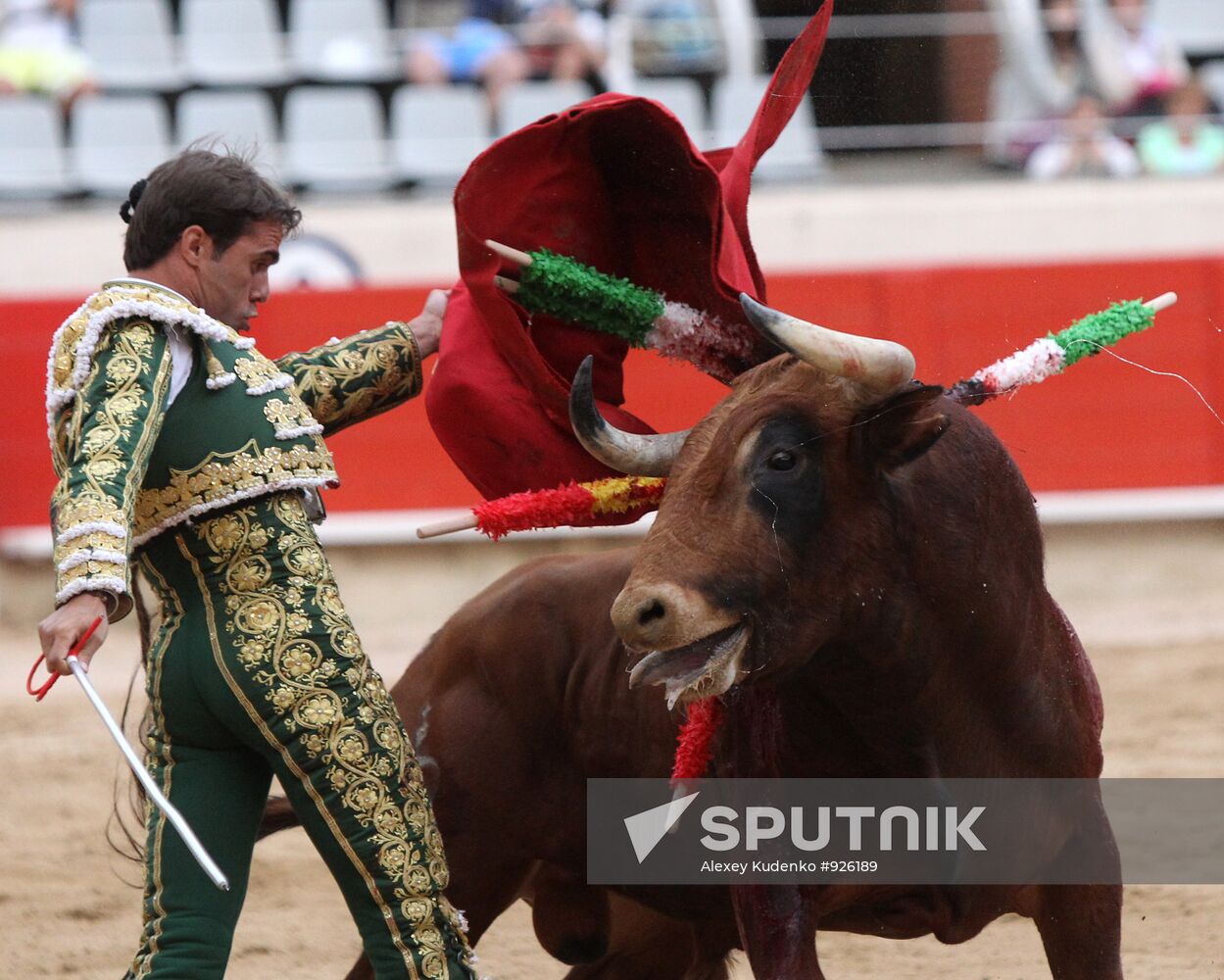 Bullfight in Barcelona