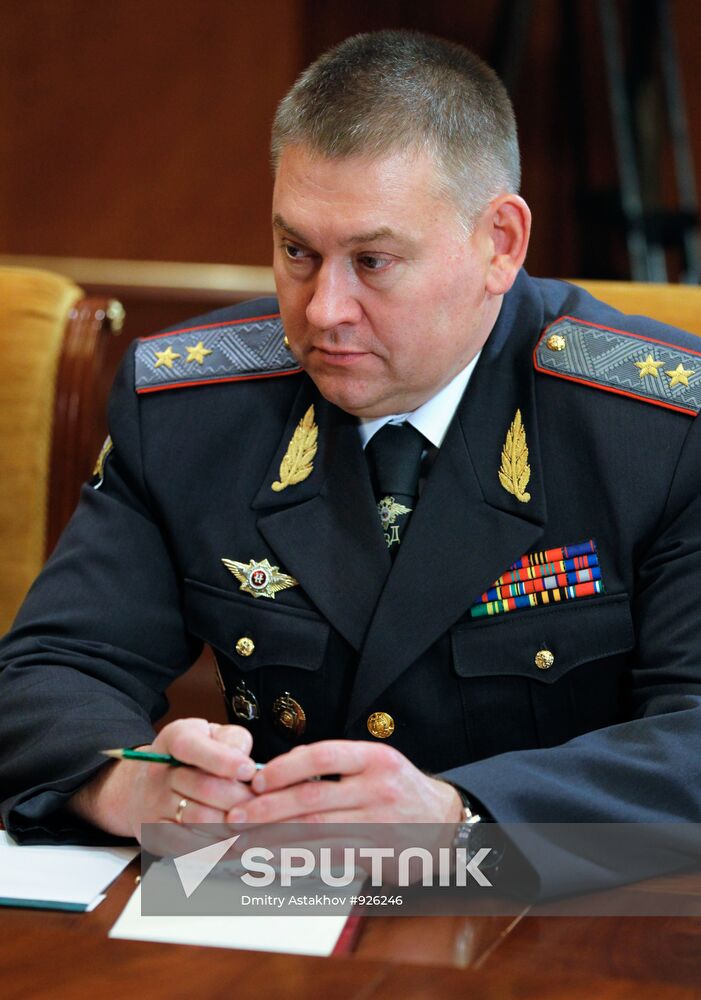 Russian Deputy Interior Minister Igor Alyoshin
