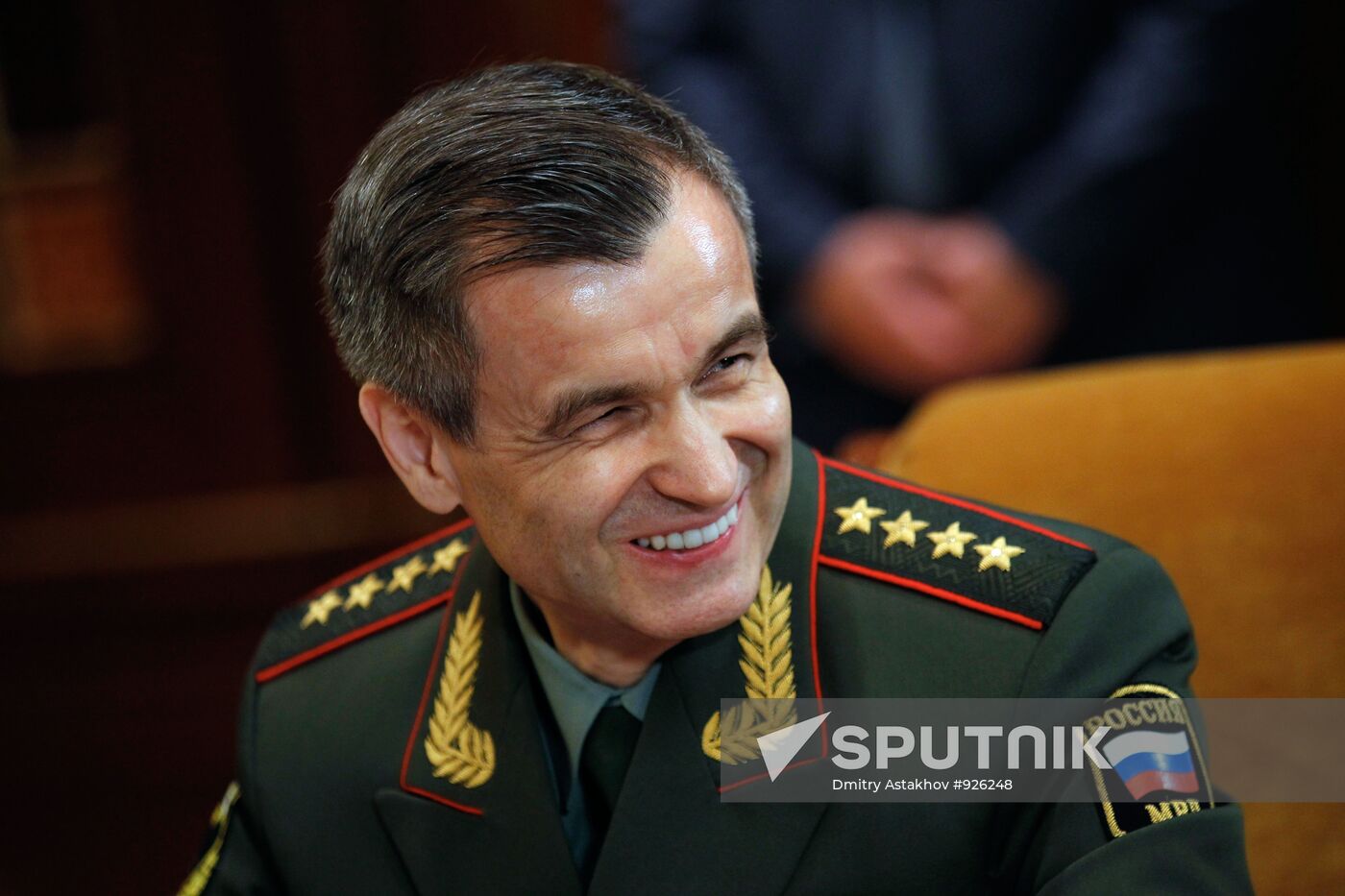 Russian Interior Minister Rashid Nurgaliyev