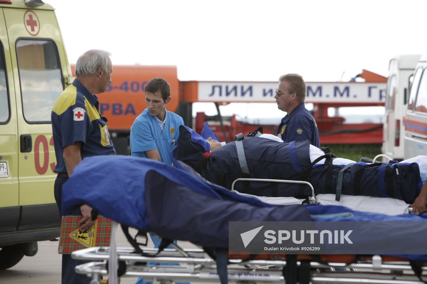 Aircraft with Karelia crash victims