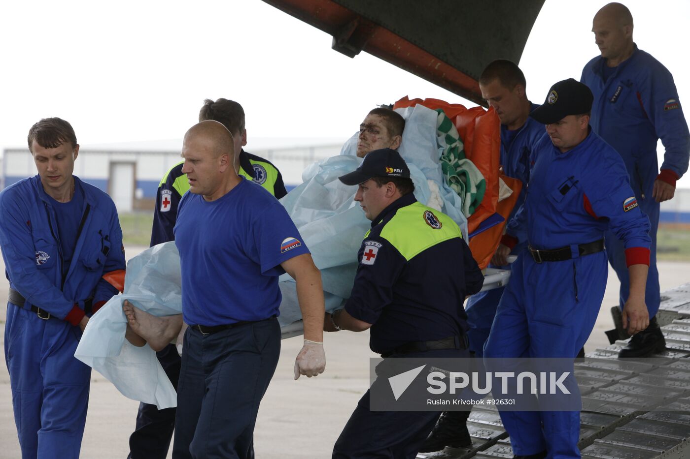 Aircraft with Karelia crash victims