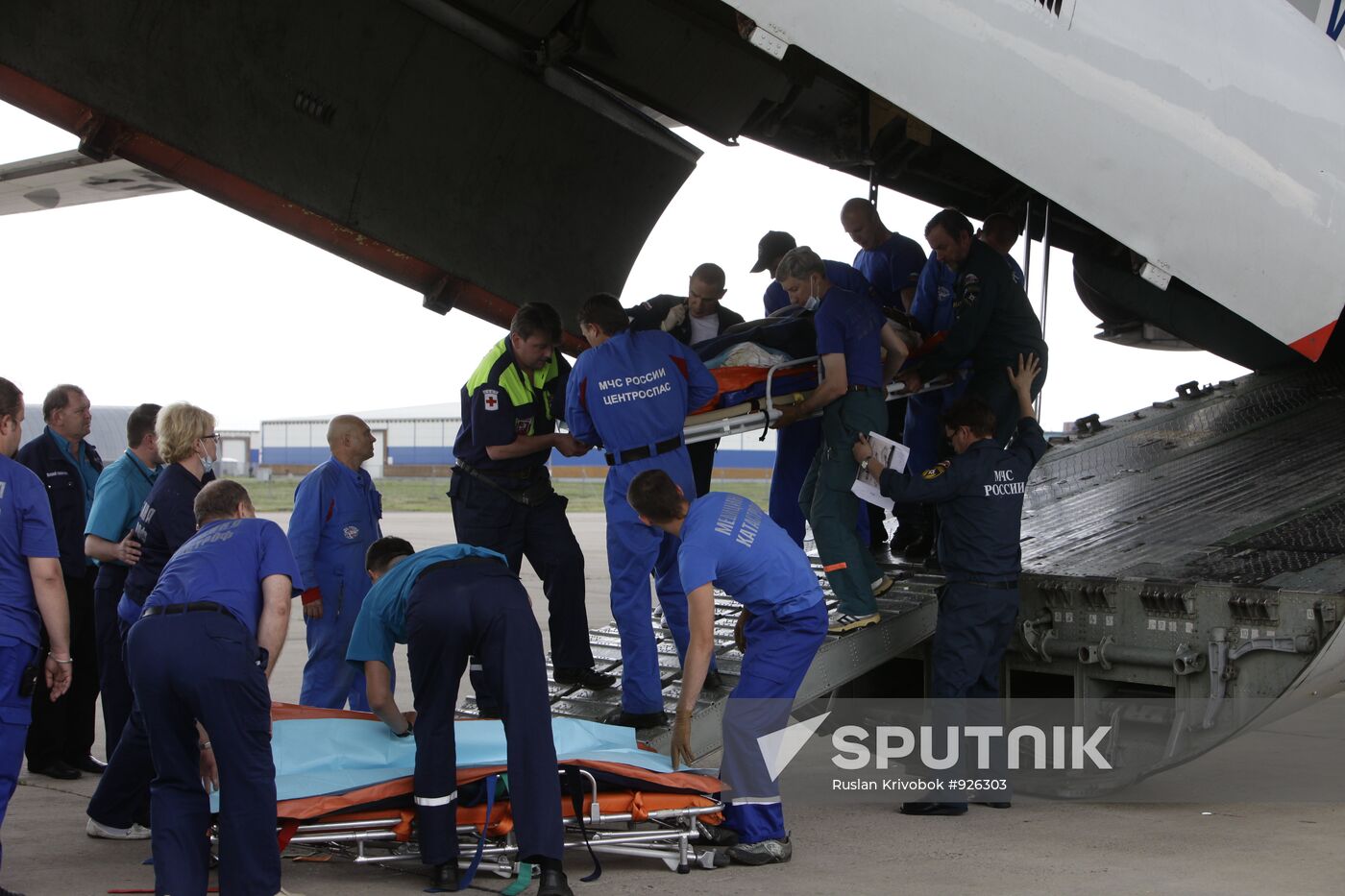 Aircraft with Karelia crash victims