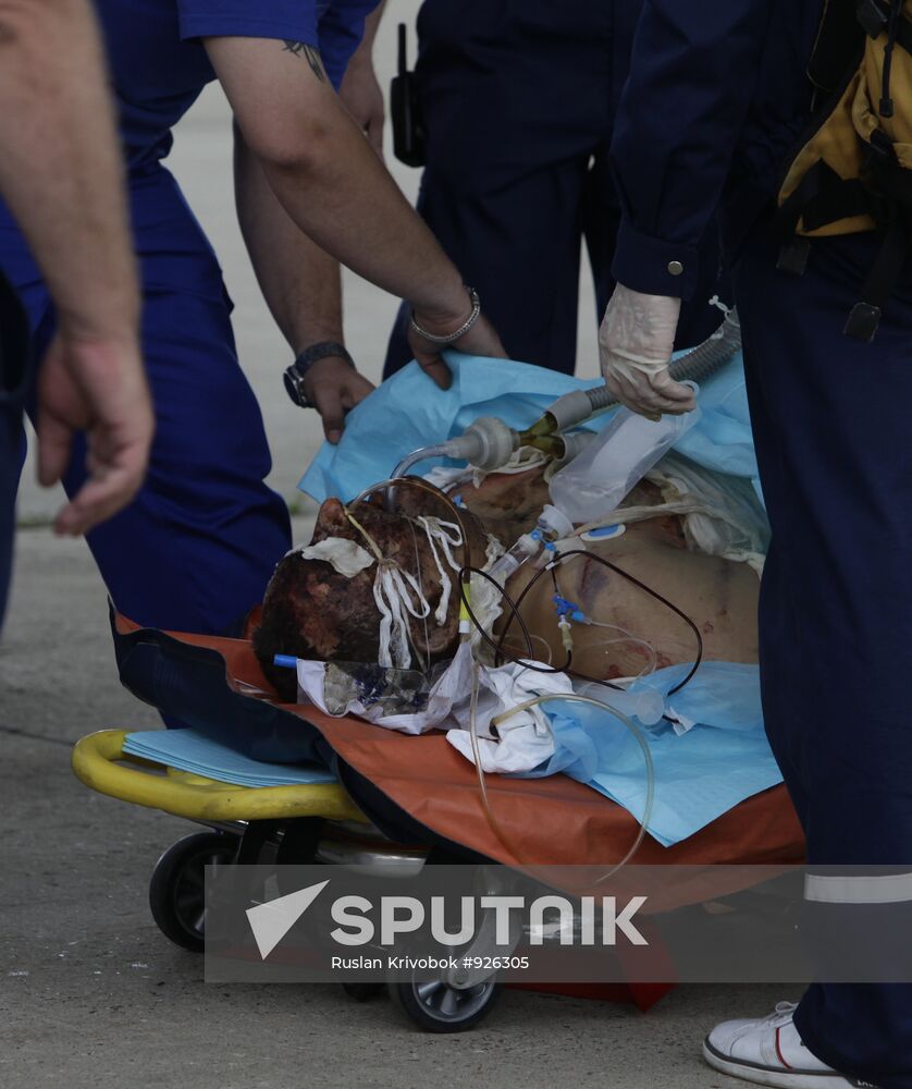 Aircraft with Karelia crash victims