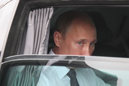 Vladimir Putin's visit to Paris
