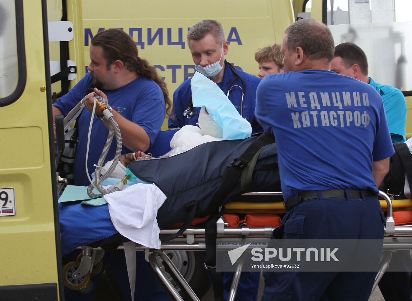 Aircraft with Karelia crash victims