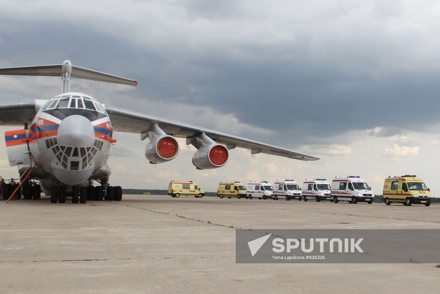 Aircraft with Karelia crash victims