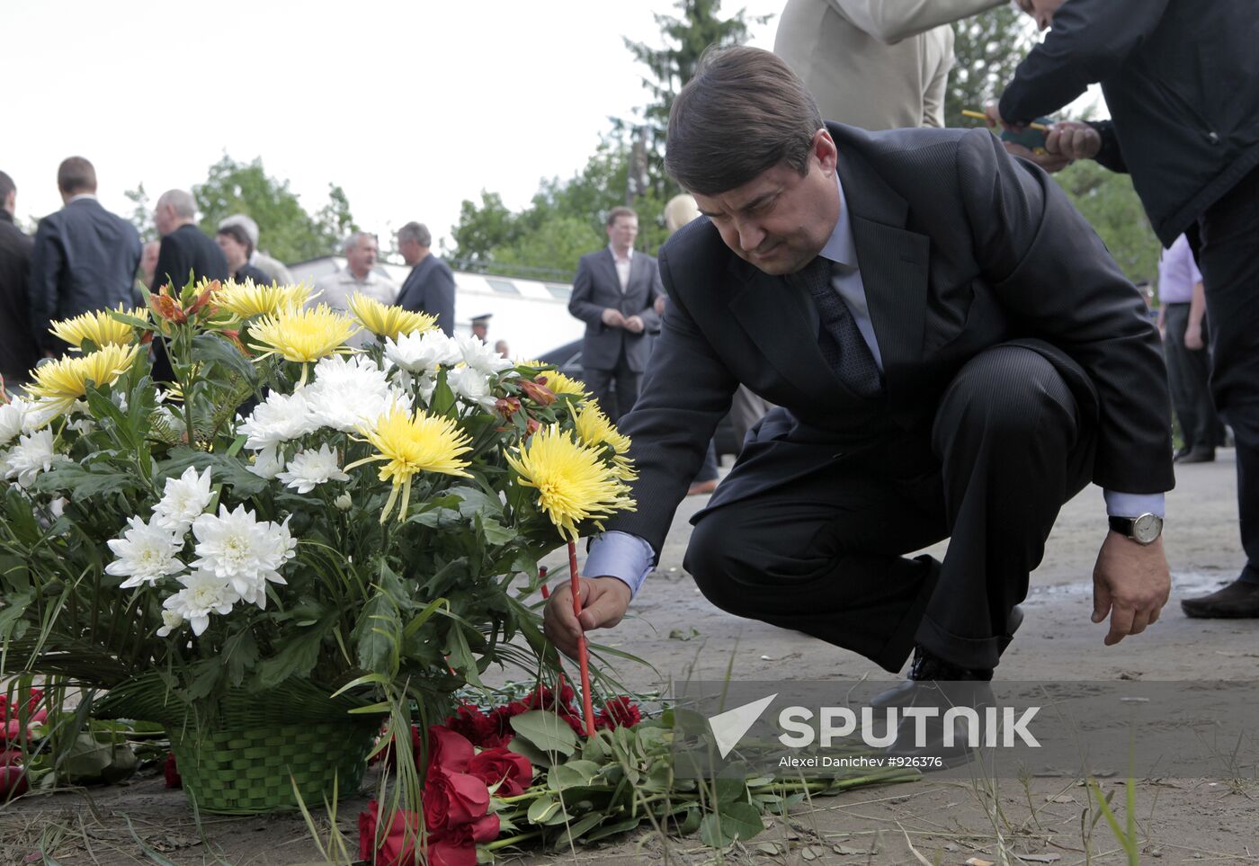 TU 134 crash site in Karelia