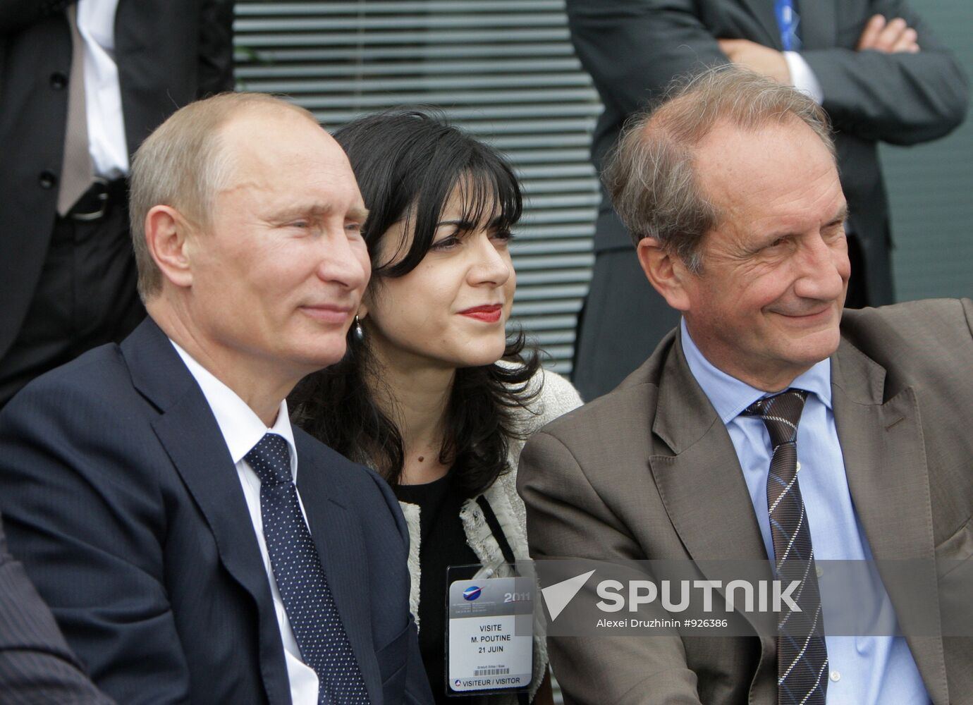 Vladimir Putin's visit to Paris