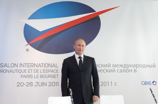 Vladimir Putin's visit to Paris