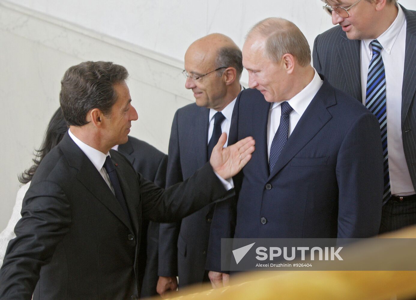 Vladimir Putin's visit to Paris