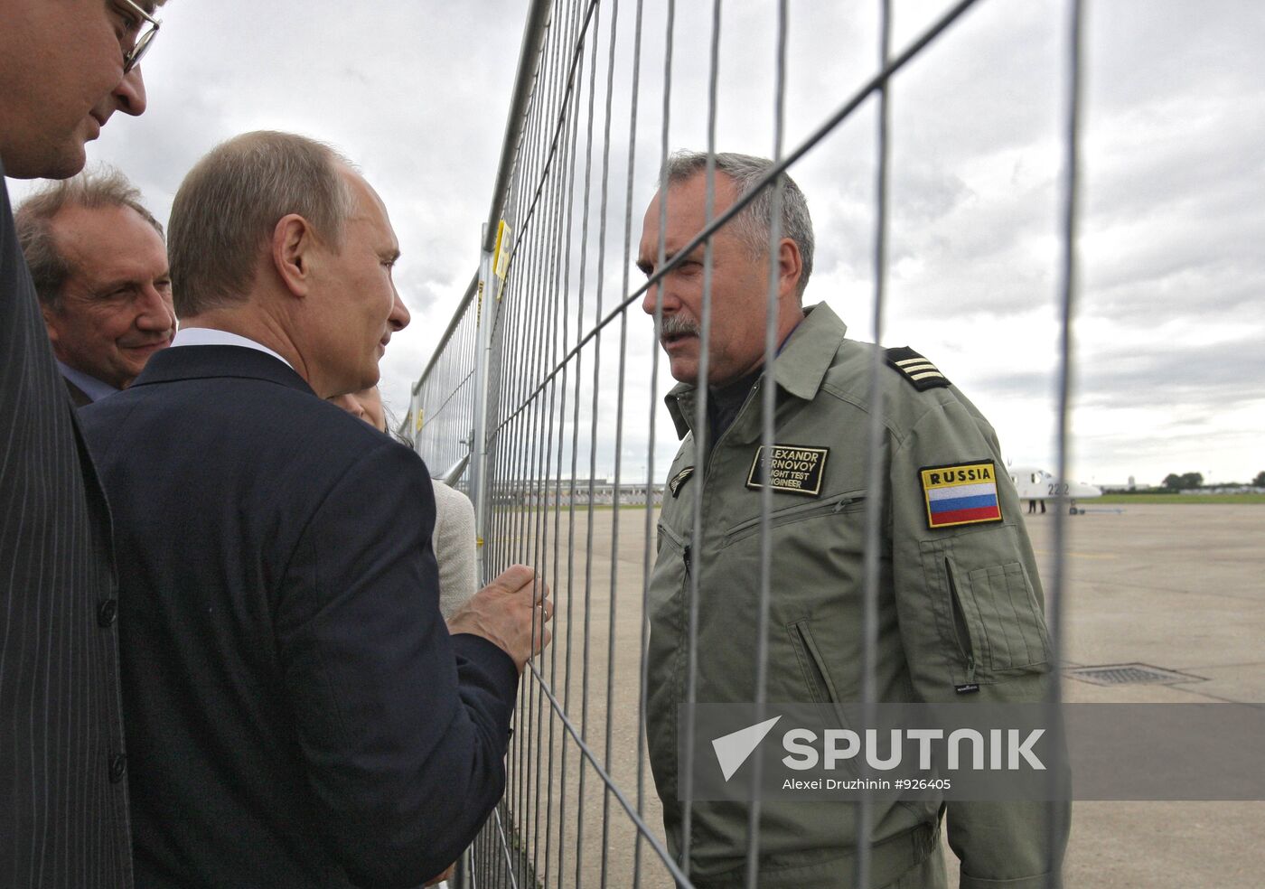 Vladimir Putin's visit to Paris