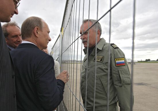 Vladimir Putin's visit to Paris