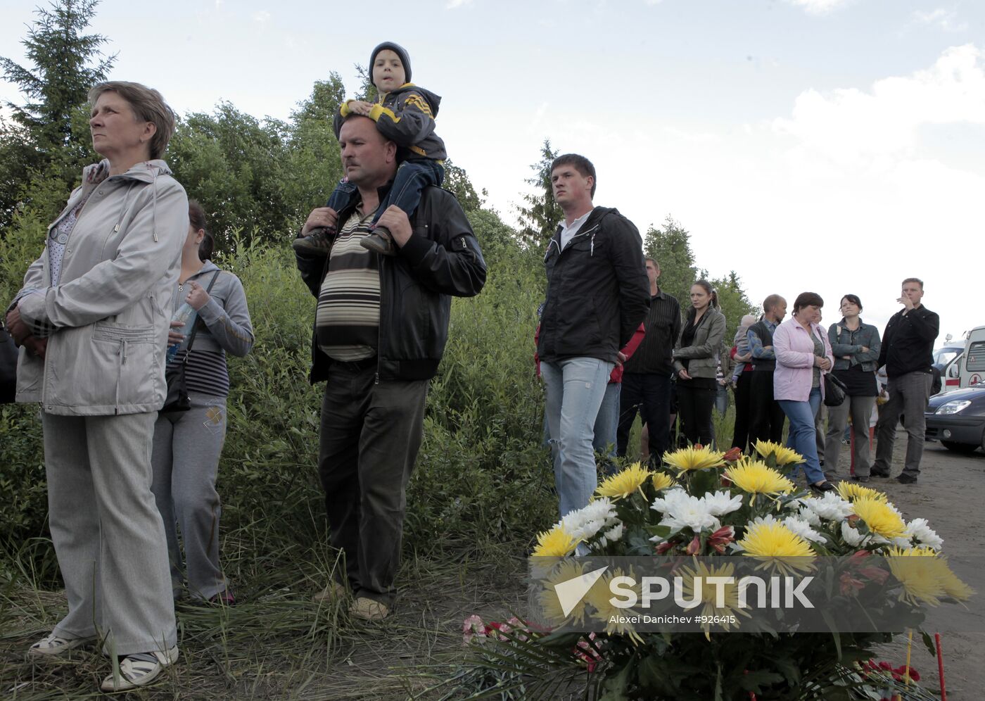 TU 134 crash site in Karelia