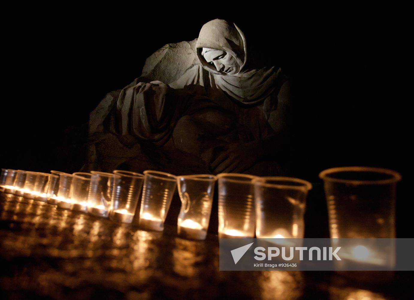 Memorial Candle campaign in Moscow