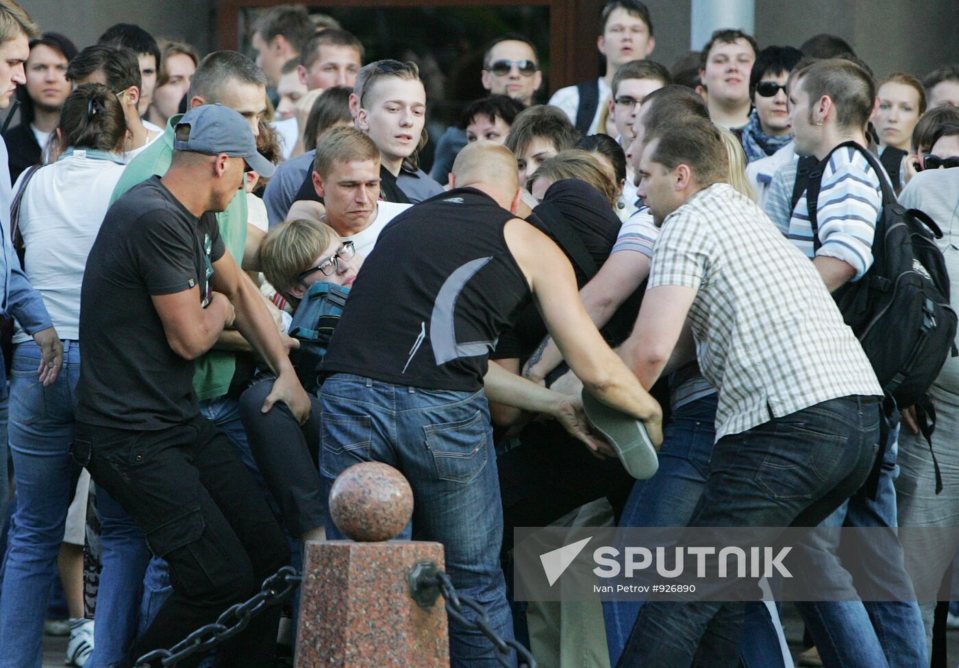 Revolution Through Social Network rally staged in Minsk