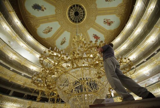 Bolshoi auditorium restoration