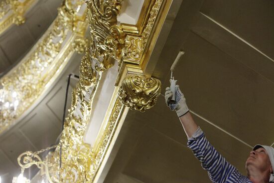 Bolshoi auditorium restoration