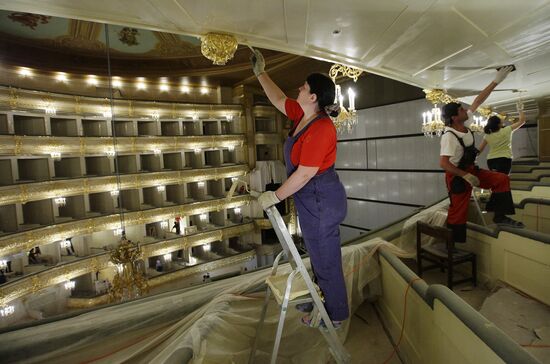Bolshoi auditorium restoration