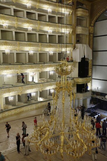 Bolshoi auditorium restoration