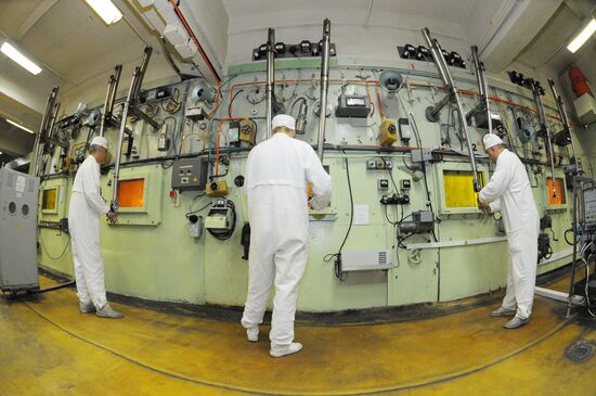 Mayak nuclear plant isotope production unit