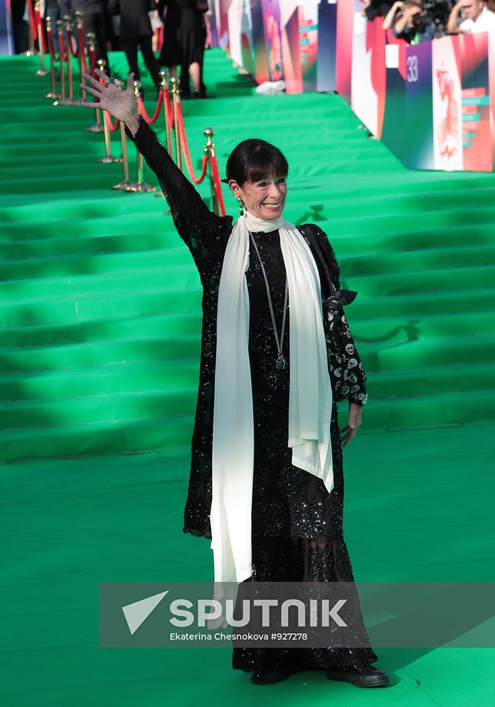 Actress Geraldine Chaplin