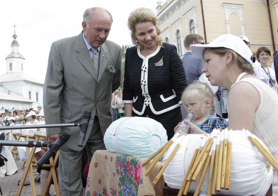 Svetlana Medvedev visits Vologda