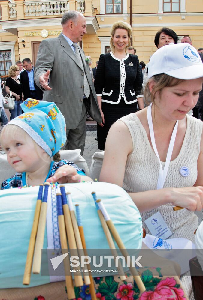 Svetlana Medvedev visits Vologda
