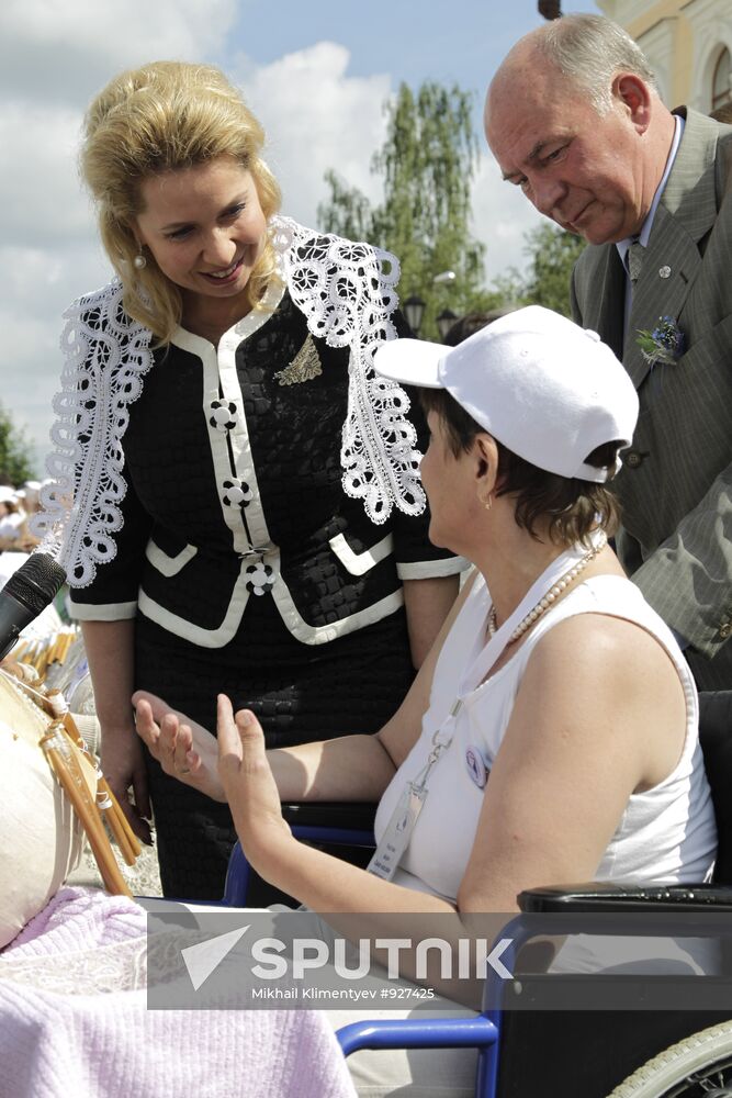 Svetlana Medvedev visits Vologda