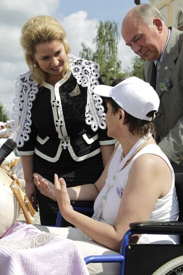 Svetlana Medvedev visits Vologda
