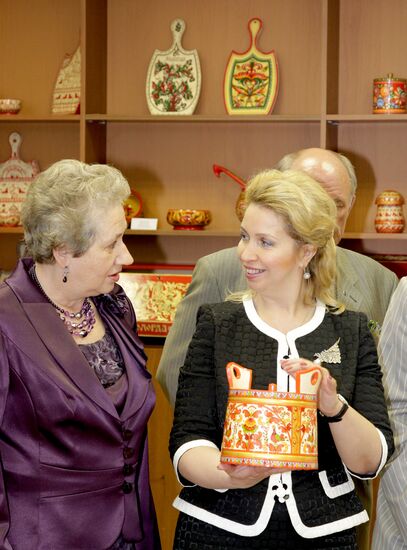 Svetlana Medvedev in Vologda