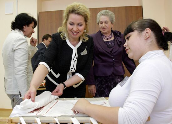 Svetlana Medvedev in Vologda