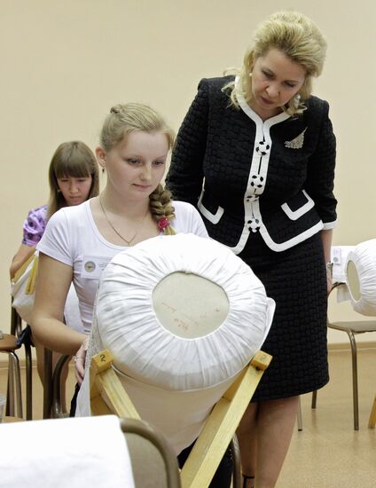 Svetlana Medvedev in Vologda