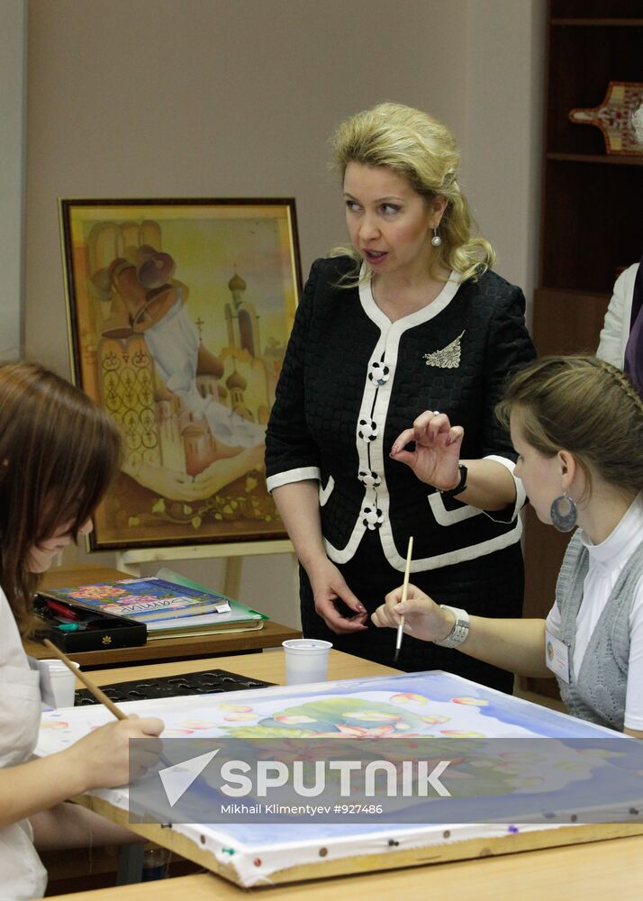 Svetlana Medvedev in Vologda