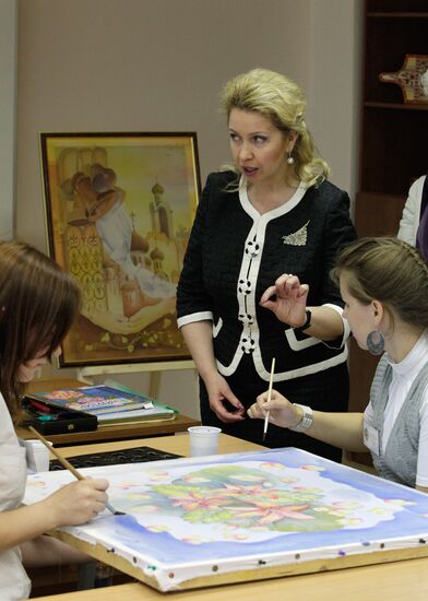 Svetlana Medvedev in Vologda