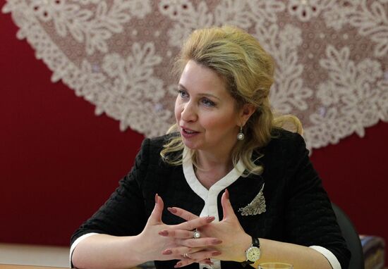 Svetlana Medvedev in Vologda