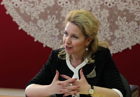 Svetlana Medvedev in Vologda
