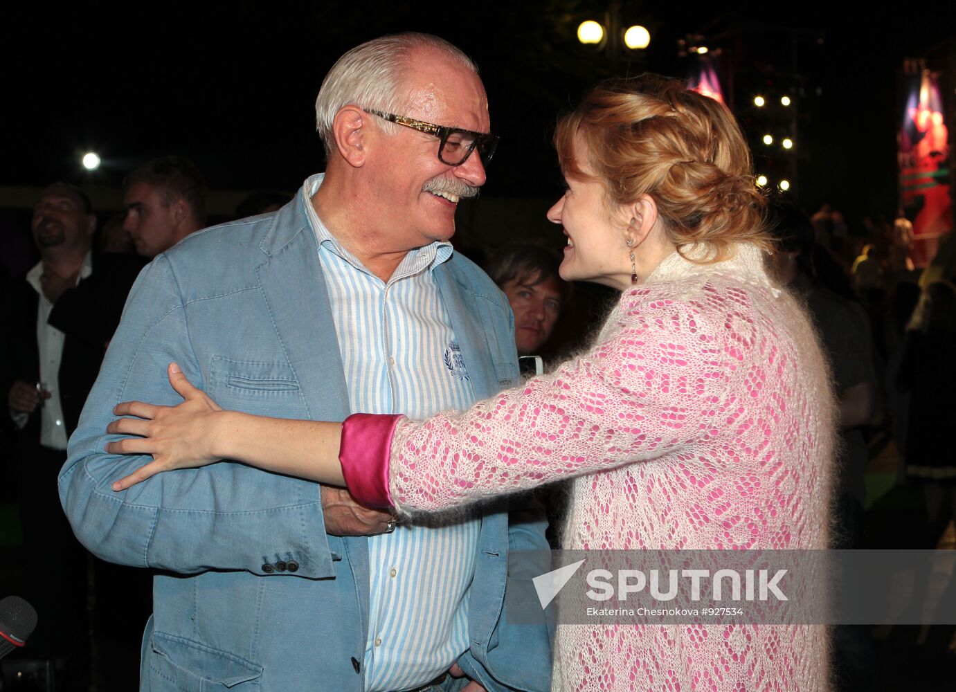 Nikita and Nadya Mikhalkov