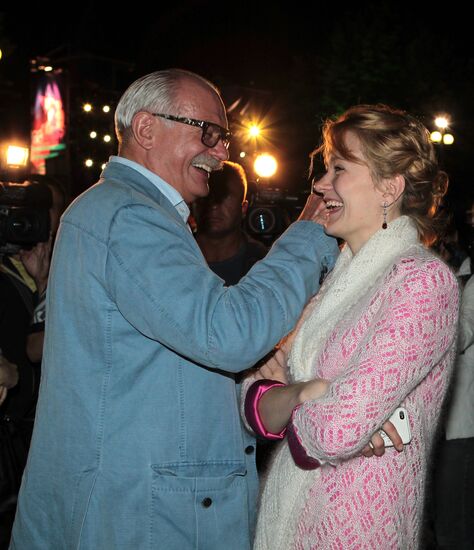 Nikita and Nadya Mikhalkov